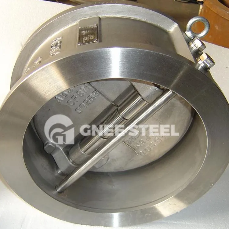 Sveiflugerð Wafer Check lokar