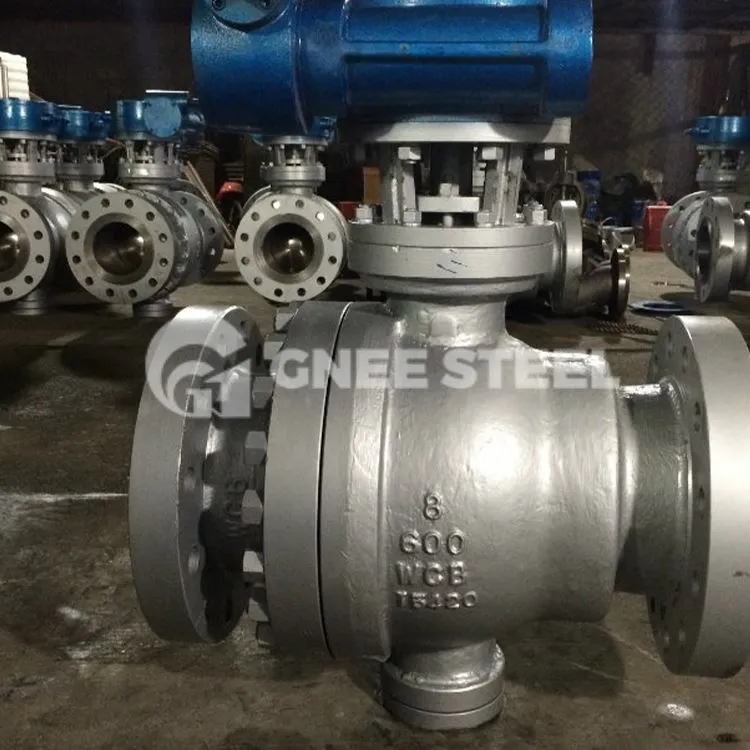 API 6D Trunnion kúluventill