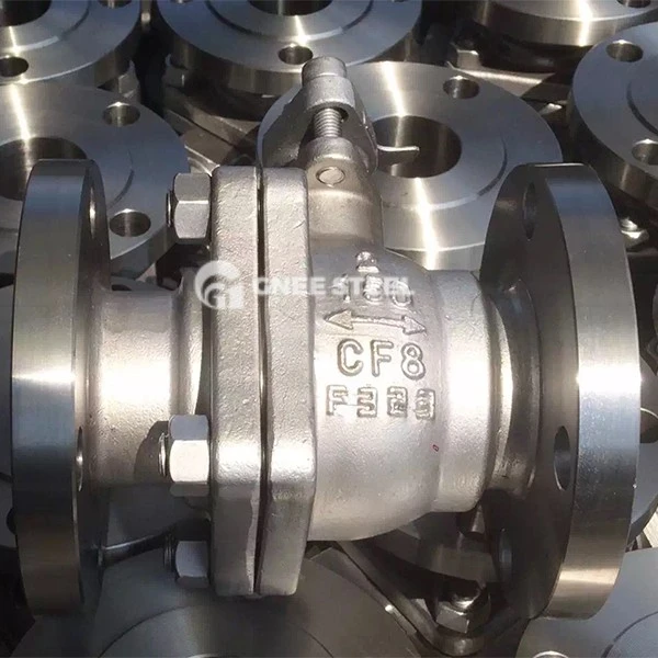 ASTM A351 CF8M Floating Ball Valve factory