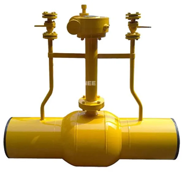 Grafinn að fullu soðinn kúluventill