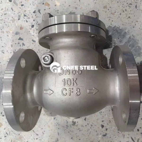 Kolefnisstál ANSI 300 sveifluprófunarventill