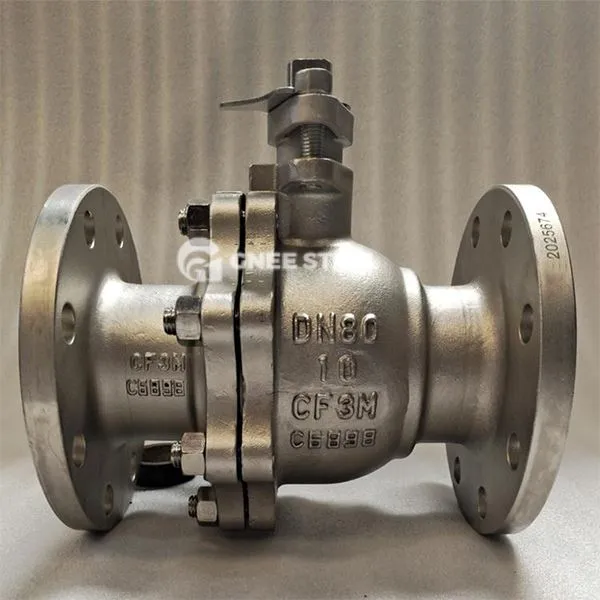 Kolefnisstál fljótandi kúlulokar