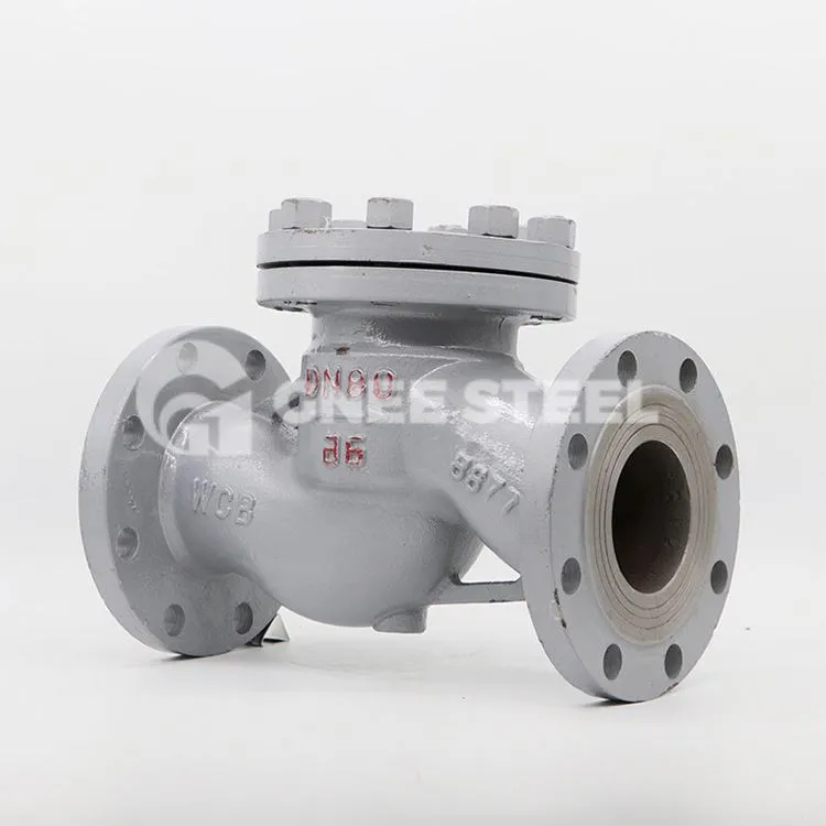 Kolefnisstál lyftieftirlitsventill