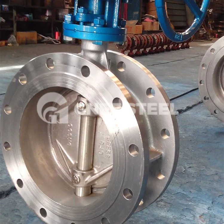 Fiðrildaventill úr steyptu stáli Wafer Type