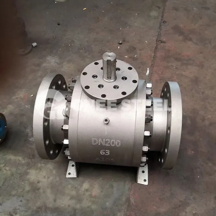 Cryogenic Top Entry Trunnion festur kúluventill