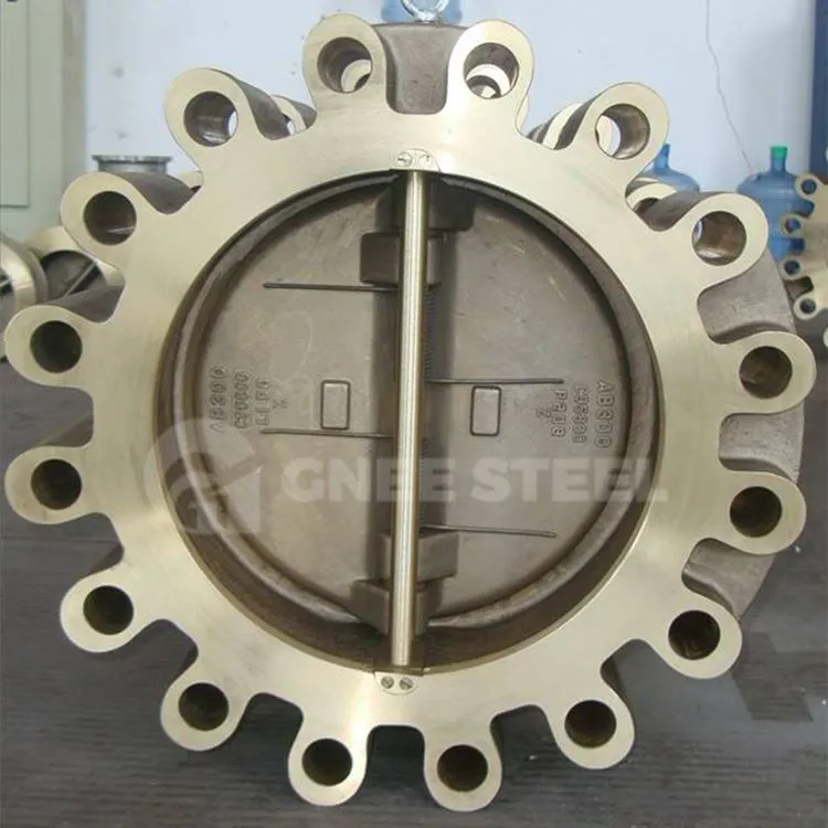 Tvöfaldur diskar ávísunarventill