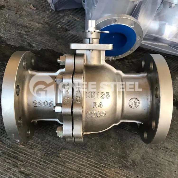 Tvíhliða kúluventlar úr ryðfríu stáli