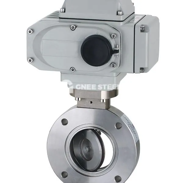 Rafmagns tómarúm fiðrildisventill