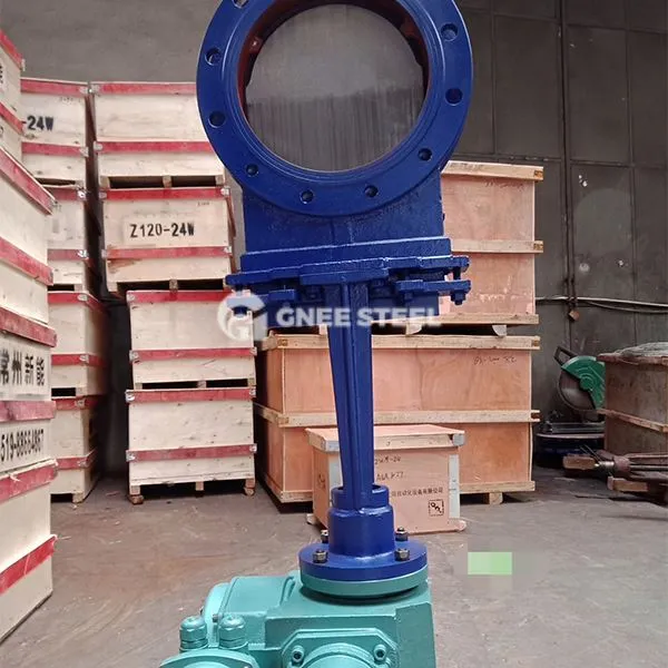 Rafmagns skífuhnífur hliðarventill