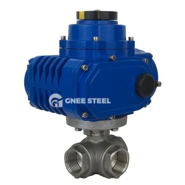 Rafmagnsstýrður 3 leiðarventill