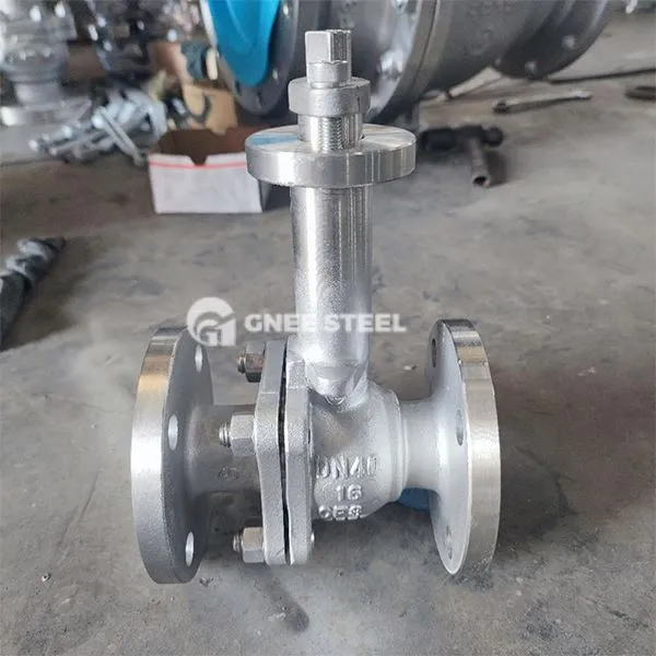 Framlengdur stilkur kúluventill