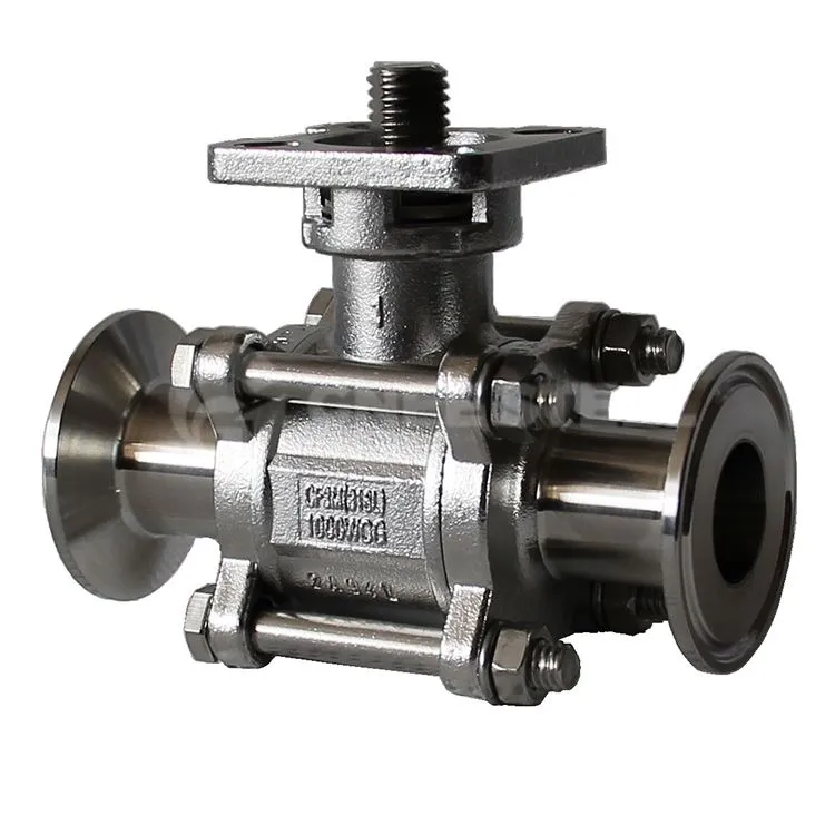 Fljótandi gerð 3ja kúluventill