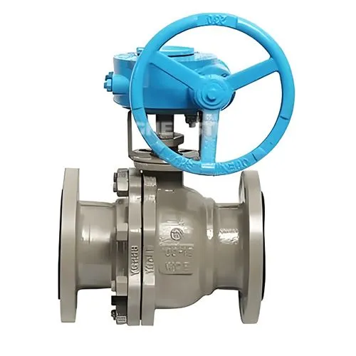 Svikin tveggja-síða fljótandi kúluventill