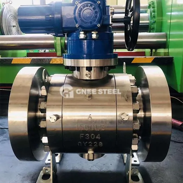 Háþrýstingur fölsuð kúluventill