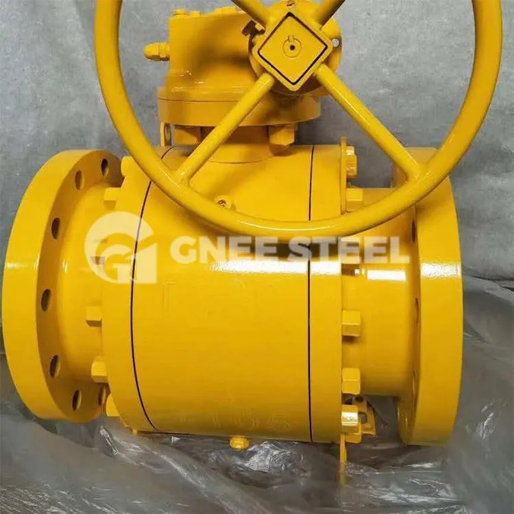 Háþrýstingur smíðaður stál kúluventill