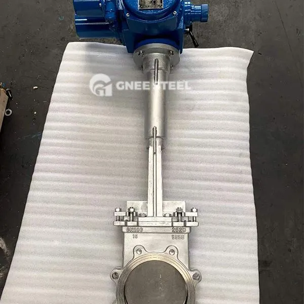 Háhitahníf hliðarventill