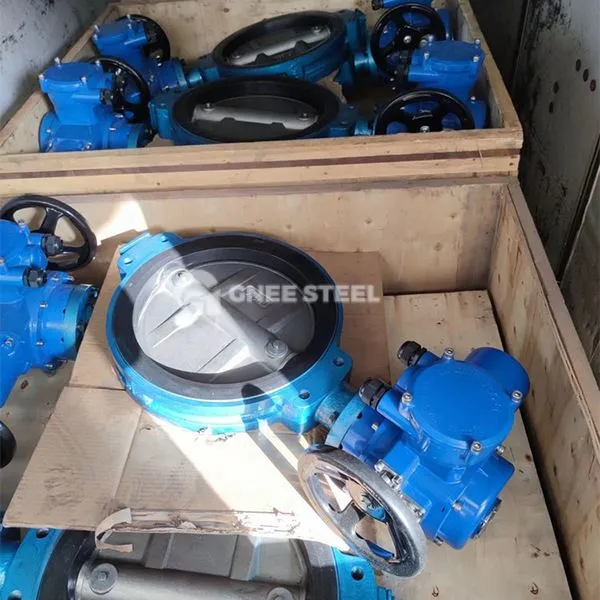 Vökvakerfi stjórnað fiðrildaloki