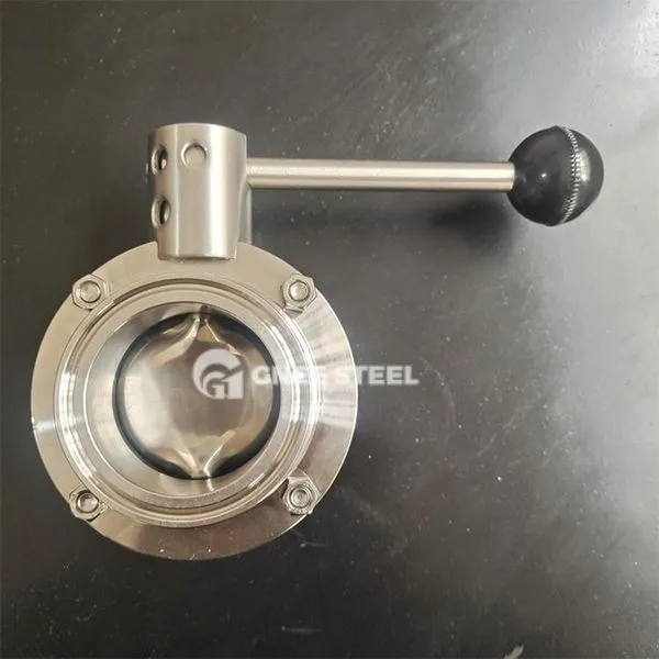 Hygienic fiðrildi lokar