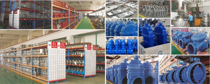 PTFE Lining Anti-Corrosion Control Valve workshop center PTFE Lining Anti-Corrosion Control Valve workshop center