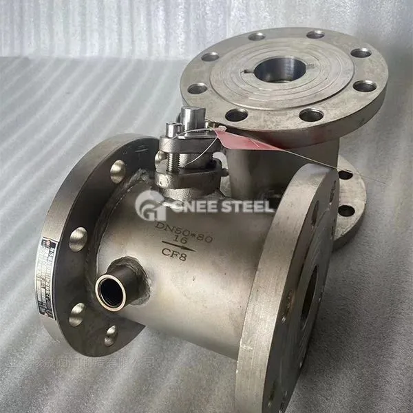 Jakkað kúluventill