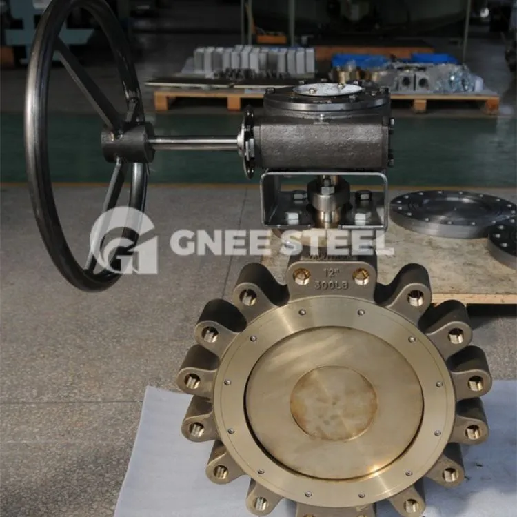 Fiðrildaventill með tösku