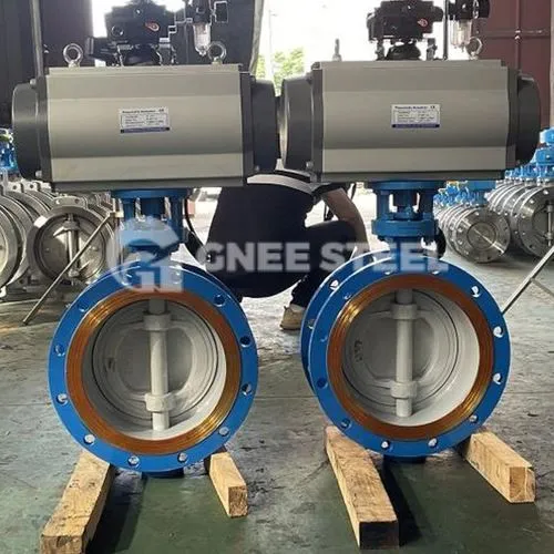 Vélknúinn fiðrildaventill