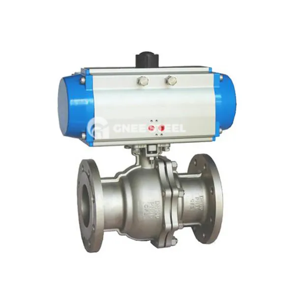 Pneumatic fljótandi kúlulokar