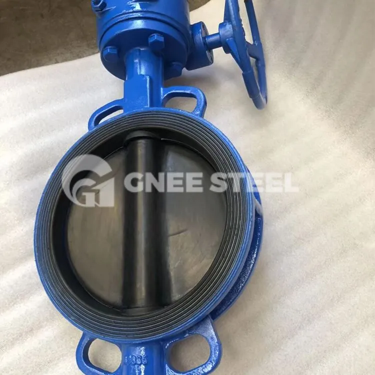 Gúmmífóðraðir fiðrildalokar