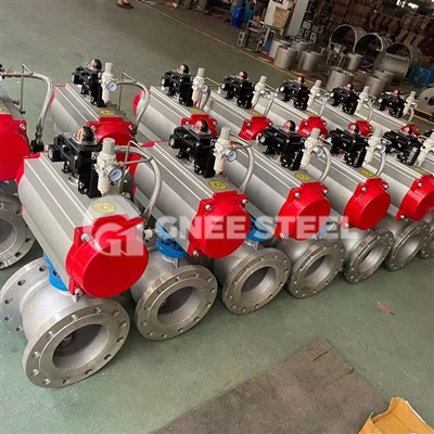 Pneumatic kúluventill