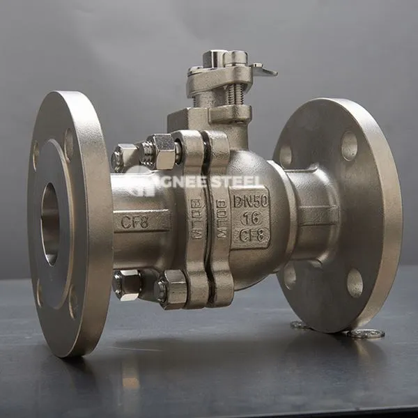 Ryðfríu stáli fljótandi kúlulokar