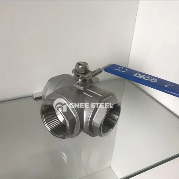 Þriggja leiða handvirk loki