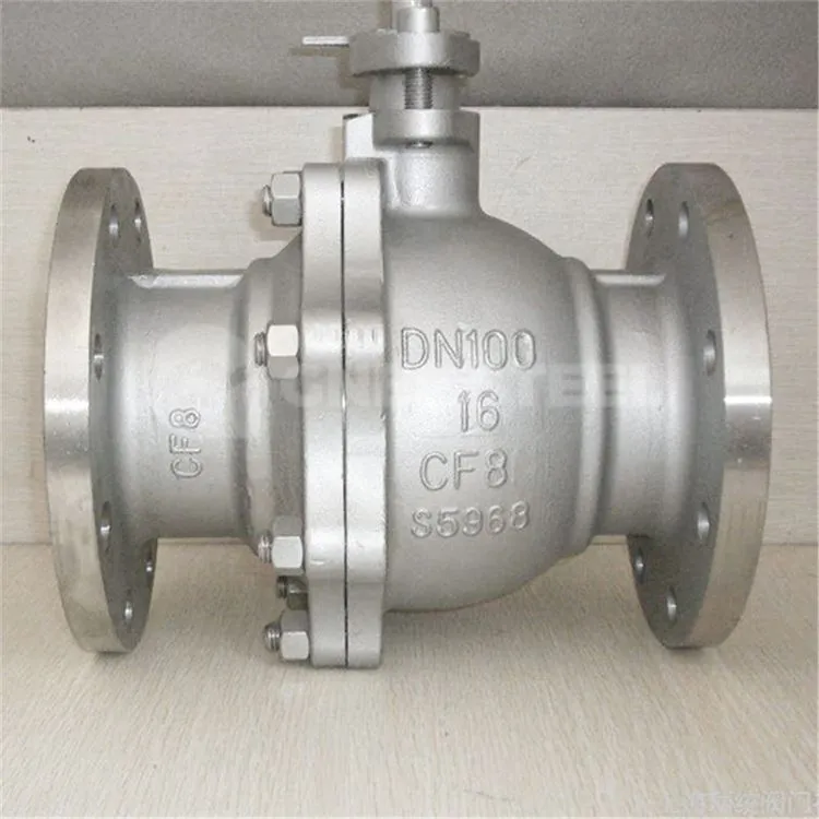 Fljótandi kúluventill fyrir efsta inngang