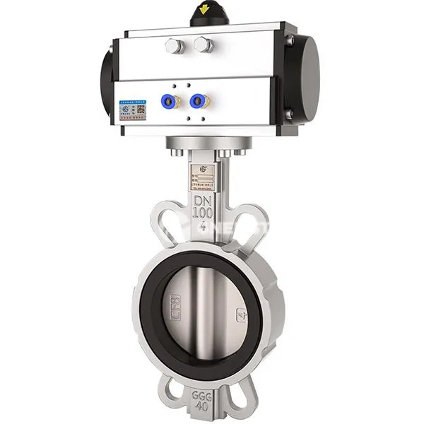 Fiðrildisventlar með olíum